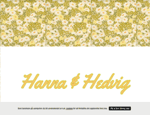 Tablet Screenshot of hannaohedvig.blogg.se