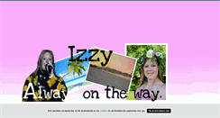 Desktop Screenshot of izzyalwaysontheway.blogg.se