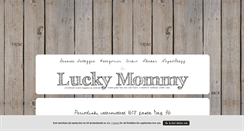 Desktop Screenshot of luckymommy.blogg.se