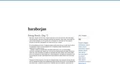 Desktop Screenshot of baraborjan.blogg.se