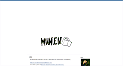 Desktop Screenshot of mumien.blogg.se