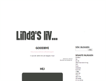 Tablet Screenshot of lindabergqvist.blogg.se