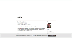 Desktop Screenshot of natta.blogg.se