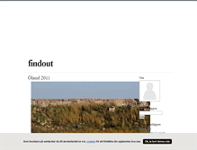 Tablet Screenshot of findout.blogg.se