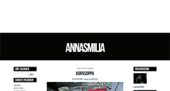 Desktop Screenshot of annasmilia.blogg.se