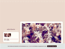 Tablet Screenshot of mileyfansite.blogg.se