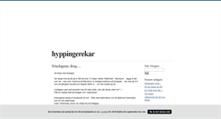 Desktop Screenshot of hyppingerekar.blogg.se