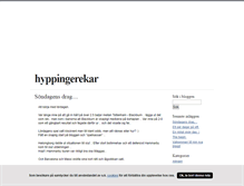 Tablet Screenshot of hyppingerekar.blogg.se