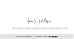 Desktop Screenshot of lifeofamanda.blogg.se