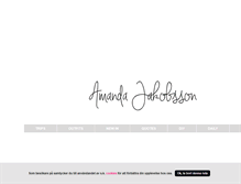 Tablet Screenshot of lifeofamanda.blogg.se