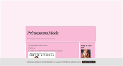 Desktop Screenshot of prinsessansmode.blogg.se