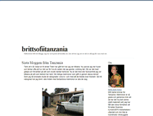 Tablet Screenshot of brittsofiitanzania.blogg.se