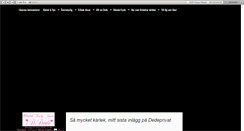 Desktop Screenshot of dedeprivat.blogg.se