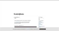 Desktop Screenshot of freakofphoto.blogg.se