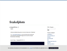 Tablet Screenshot of freakofphoto.blogg.se