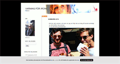 Desktop Screenshot of erty.blogg.se