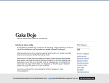 Tablet Screenshot of gakedojo.blogg.se