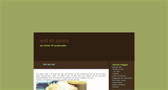 Desktop Screenshot of nolltillsjuttio.blogg.se