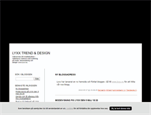 Tablet Screenshot of lyxx.blogg.se