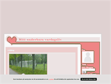 Tablet Screenshot of mittunderbaravardagsliv.blogg.se