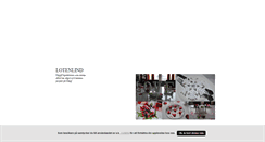 Desktop Screenshot of lotenlind.blogg.se