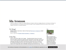 Tablet Screenshot of idaaron.blogg.se