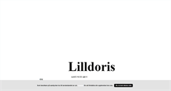 Desktop Screenshot of lilldoris.blogg.se