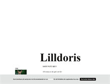 Tablet Screenshot of lilldoris.blogg.se