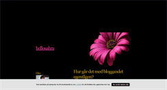 Desktop Screenshot of hellosahra.blogg.se