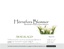 Tablet Screenshot of horneforsblommor.blogg.se