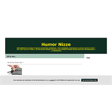 Tablet Screenshot of humornizze.blogg.se