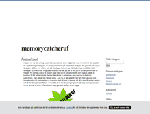 Tablet Screenshot of memorycatcheruf.blogg.se