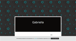 Desktop Screenshot of gabriella.blogg.se