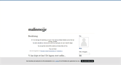 Desktop Screenshot of malinmojje.blogg.se