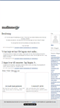 Mobile Screenshot of malinmojje.blogg.se