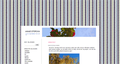 Desktop Screenshot of anniesterckx.blogg.se