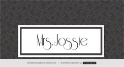 Desktop Screenshot of mrsjossie.blogg.se