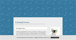 Desktop Screenshot of carinacrown.blogg.se