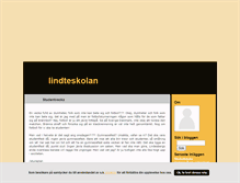 Tablet Screenshot of lindteskolan.blogg.se