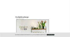 Desktop Screenshot of linnbjelknedesign.blogg.se
