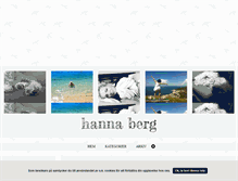 Tablet Screenshot of hannabeerg.blogg.se