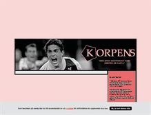 Tablet Screenshot of korpens.blogg.se