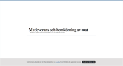 Desktop Screenshot of matleverans.blogg.se