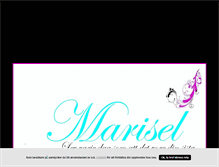 Tablet Screenshot of marisel.blogg.se