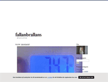 Tablet Screenshot of fallanbrallans.blogg.se