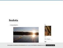 Tablet Screenshot of linalotta.blogg.se