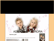 Tablet Screenshot of adrianaurora.blogg.se