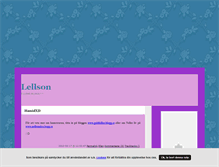 Tablet Screenshot of lellson.blogg.se