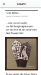 Mobile Screenshot of berann.blogg.se