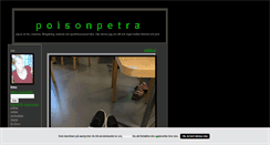 Desktop Screenshot of poisonpetra.blogg.se